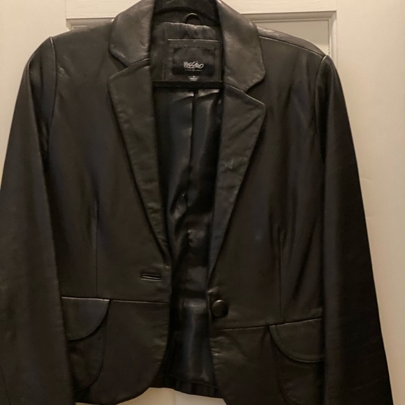 Jackets & Blazers - #49 Mossino leather jacket